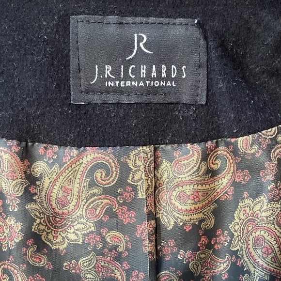 Vintage 100% Wool Jacket JR RICHARDS INTERNATIONAL Size 4 **Made in‎ the USA** - Picture 6 of 11